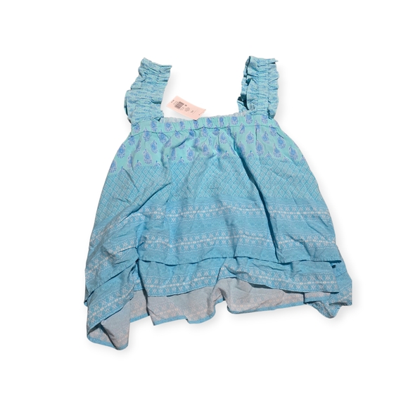 crown & ivy Aqua Block Fashion Top - Picture 2 of 5